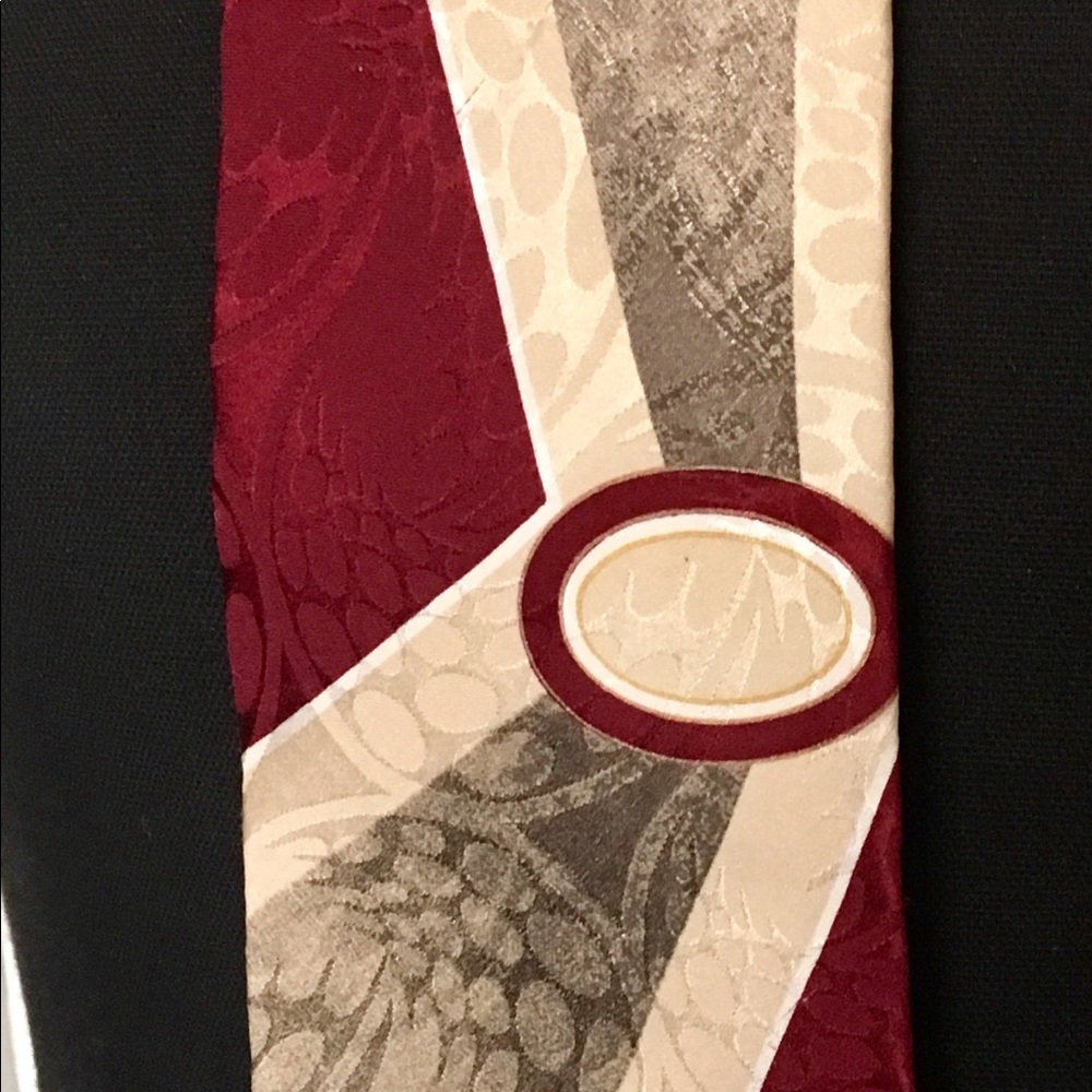 EMILIO PUCCI vintage art deco tie - Picture 2 of 3